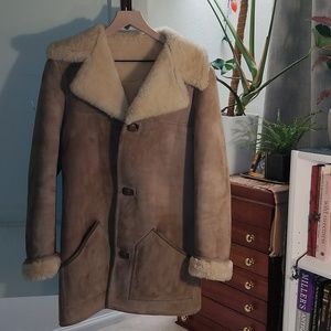Wool Shearling Coat